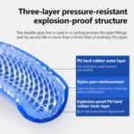 LAIZE High Pressure Flexible Polyurethane Pneumatic Tubing - Image 4