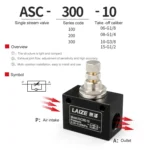 LAIZE Pneumatic Speed Regulating One-way Throttle Valve - Image 3
