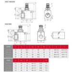 LAIZE Pneumatic Speed Regulating One-way Throttle Valve - Image 4