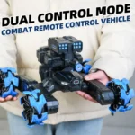 DM-518 Four-wheel Battle Blooming Tire Spray Remote Control Car - Image 3