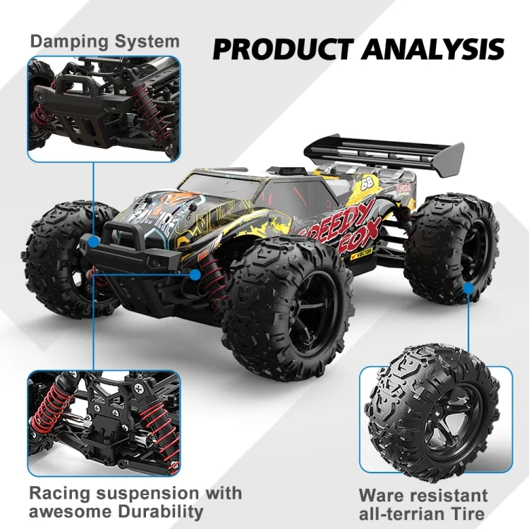 EDA003899901A_3.webp 9307E 1:18 Full Scale Remote Control 4WD High Speed Car - Image 4