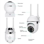 A7 1080P HD Wireless WiFi Smart Surveillance Camera Support Night Vision / Two Way Audio - Image 9