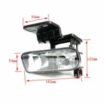 1 Pair For Chevrolet Silverado 1999-2002 Car Front Fog Lamp - Image 4