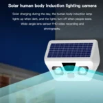 HS2180 Solar Garden Lamp with Night Vision Monitoring Function - Image 2