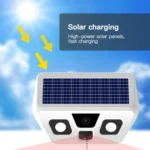 HS2180 Solar Garden Lamp with Night Vision Monitoring Function - Image 3