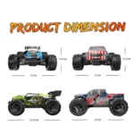 2.4G 1:20 Full Scale RC Off-road Vehicle - Image 3