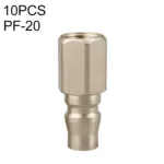 10pcs C-type Self-lock Pneumatic Quick Fitting Connector