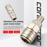 10pcs C-type Self-lock Pneumatic Quick Fitting Connector - Image 4