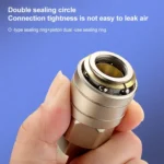 10pcs C-type Self-lock Pneumatic Quick Fitting Connector - Image 6