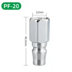 10pcs C-type Self-lock Air Tube Pneumatic Quick Fitting Connector - Image 2