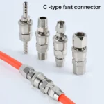 10pcs C-type Self-lock Air Tube Pneumatic Quick Fitting Connector - Image 5