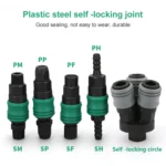 10pcs Plastic Steel C-type Self-lock Pneumatic Components - Image 2