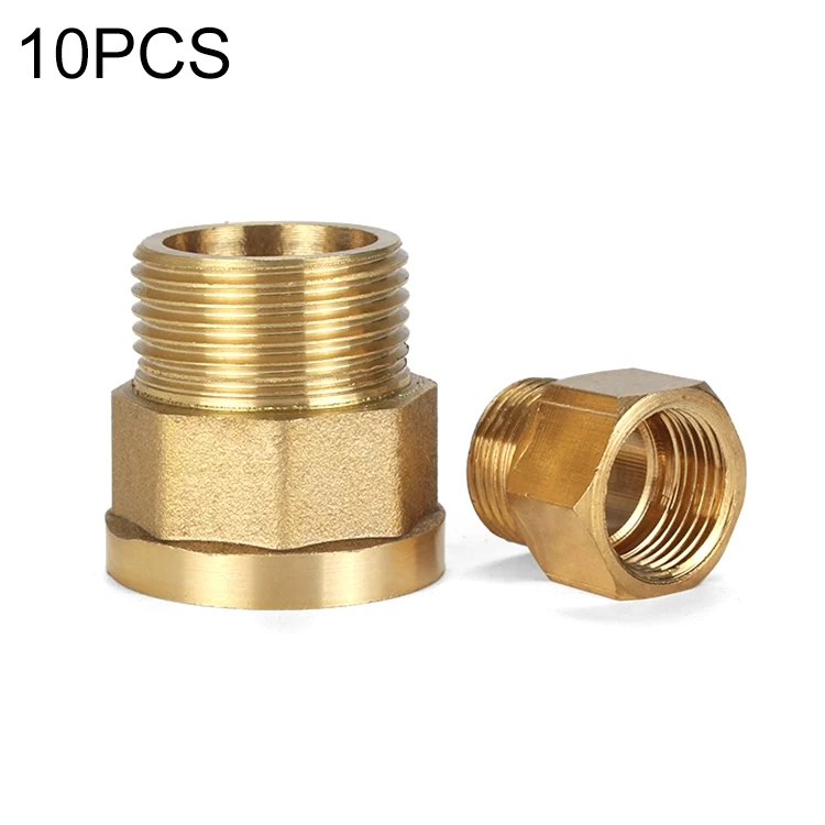 LAIZE 10pcs Internal and External Reducing Diameter Internal Thread External Thread