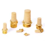 LAIZE Full Copper Long Pneumatic Muffler