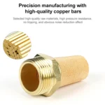 LAIZE Full Copper Long Pneumatic Muffler - Image 4