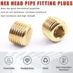 LAIZE 2pcs Copper Plug Connector Accessories, Caliber:4 Point - Image 3