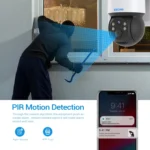 ESCAM QF170 2MP WiFi Full Color Night Vision Two-way Audio Solar Camera - Image 9