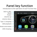 7 inch Wireless CarPlay Car MP5 Player Supports Bluetooth/Reverse/Mobile Phone Internet - Image 5