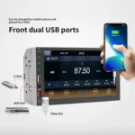 7 inch Wireless CarPlay Car MP5 Player Support Mirror Link - Image 4