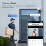 ST-426PRO-3M-TY 4MP Smart Security Floodlight Camera Support Two-way Audio / Night Vision - Image 7