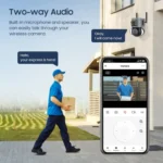 ST-429-4M-TY-4G 4MP 4G Smart Security Floodlight Camera Support Two-way Audio / Night Vision, EU 4G Frequency - Image 7