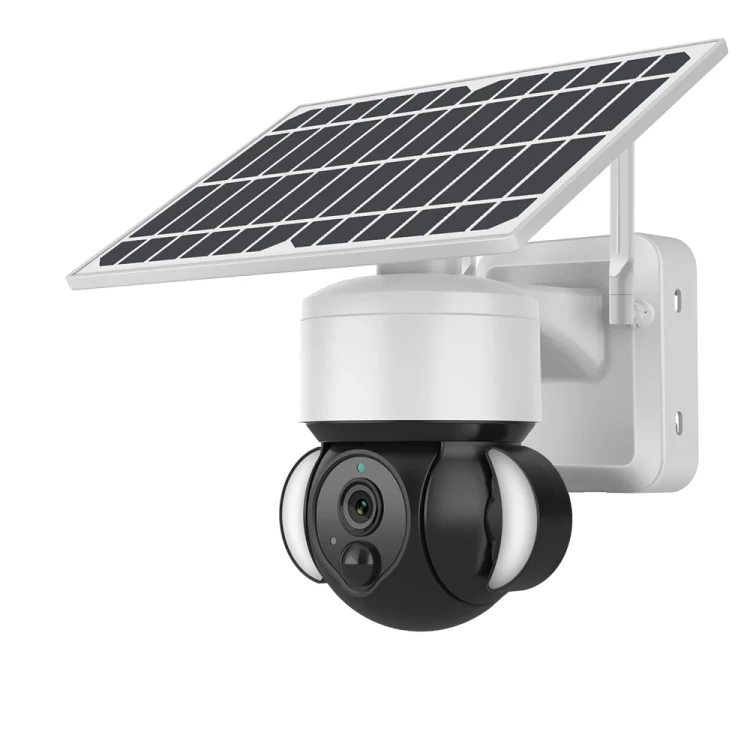 ST-S518-2M-TY 2.4G Wifi Solar Battery Powered Floodlight PTZ Camera with PIR Human Detection