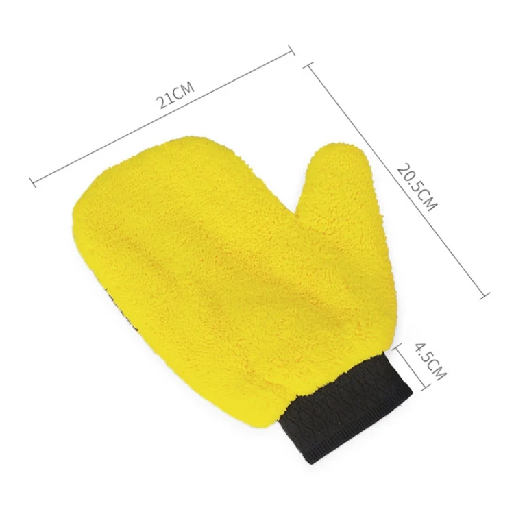 EDA0039492_1.webp Soft Coral Fleece Motorcycle Car Cleaning Gloves - Image 2