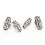 LAIZE Nickel Plated Copper Bulkhead Straight Pneumatic Quick Connector - Image 2