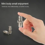 LAIZE Nickel Plated Copper Bulkhead Straight Pneumatic Quick Connector - Image 7