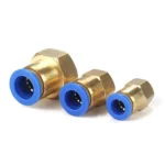 PCF6-03 LAIZE 2pcs Female Thread Straight Pneumatic Quick Connector - Image 3