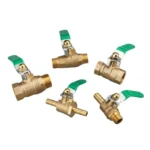 LAIZE Pneumatic Hose Connector Thickened Brass Ball Valve - Image 2