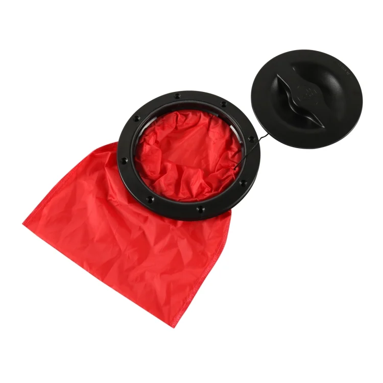 EDA0039647.webp A6651-01 Universal 6 inch Round Deck Hatch Cover with Red Mesh Pocket - Image 1