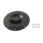 A6651-01 Universal 6 inch Round Deck Hatch Cover with Red Mesh Pocket - Image 2