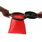 A6651-01 Universal 6 inch Round Deck Hatch Cover with Red Mesh Pocket - Image 6