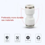 PU-12 LAIZE 2pcs PU Straight Pneumatic Quick Fitting Connector - Image 2