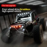 JJR/C Q117C Full Scale Brushless High Speed Off-Road Wrangler Remote Control Car - Image 3