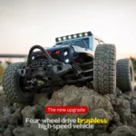 JJR/C Q117C Full Scale Brushless High Speed Off-Road Wrangler Remote Control Car - Image 9