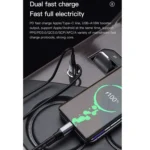 TOTUDESIGN 20W USB Car Fast Charging, Cable Length: 1.2m - Image 2