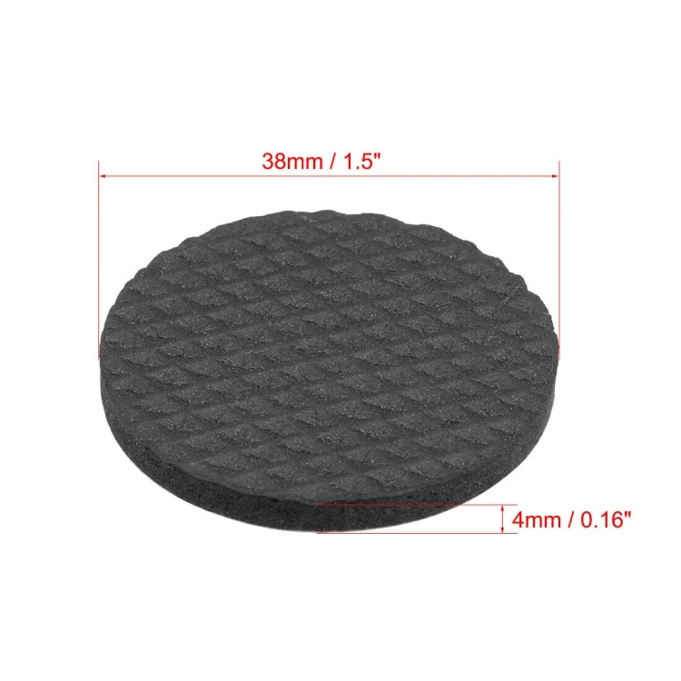 EDA0040293_1.webp 40 in 1 38mm Round Plaid EVA Table Sofa Slip-proof Noise-reducing Foot Pads - Image 2