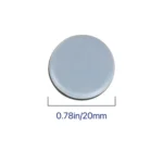 16 in 1 20mm Round Table Chairs Non-slip Foot Mat - Image 2