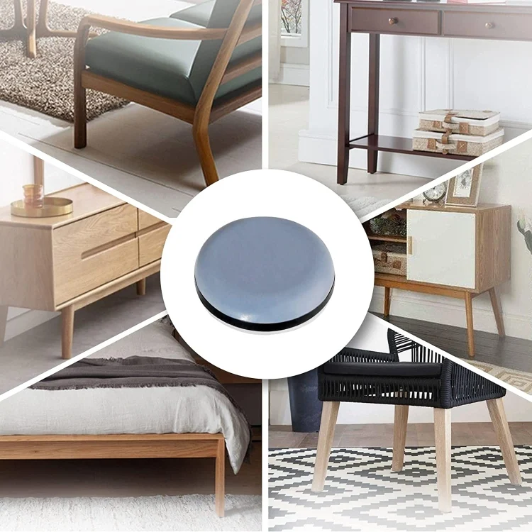 EDA0040296_3.webp 8 in 1 30mm Round Table Chairs Non-slip Foot Mat - Image 4