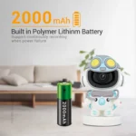 ESCAM PT211 Motion Detection & Tracking 2MP Sound Alarm Cloud Storage Two-way Audio Night Vision WiFi Camera - Image 5