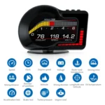 F15 Car High-definition LCD Instrument OBD+GPS HUD Head-up Display - Image 3