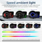 F15 Car High-definition LCD Instrument OBD+GPS HUD Head-up Display - Image 5