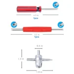 6 in 1 Tire Valve Core Removal and Installation Tool - Image 3