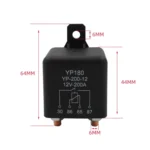 Car 4 Pin 12V 200A Starter Relay Switch - Image 4
