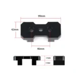 For Audi Car Transmission Mount Insert Wheel Hub Installation Rotary Billet Transmission Mount Insert - Image 5