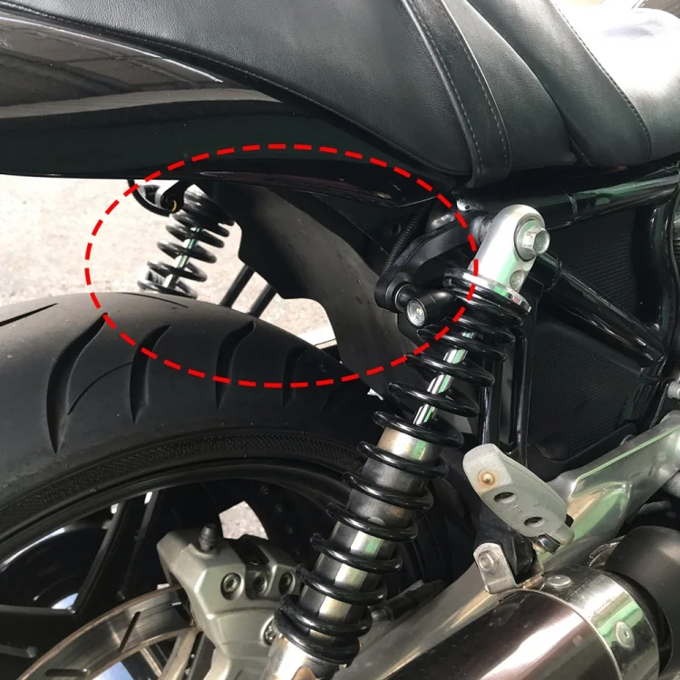 EDA0041115_4.webp For Kawasaki / Suzuki / Yamaha / Honda T-S002 1 Pair Motorcycle LED Mini Turn Signal Metal Retro Signal Light - Image 5