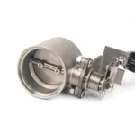 Oblique Sports Car Manually Open Exhaust Pipe Valve for 51mm Tube - Image 2