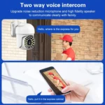 A13 1080P 28 Lights Smart PTZ Camera Supports Two-way Voice Intercom - Image 8